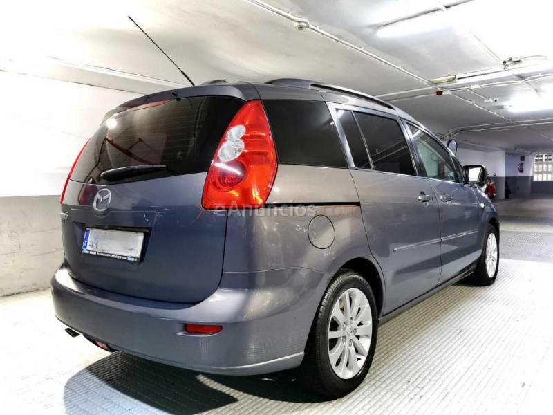 Mazda 5 Monovolumen 7 plazas. Pegatina verde. Perfecto. 