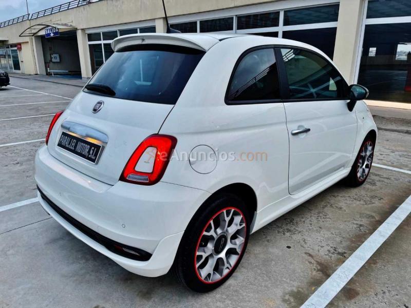 Fiat 500 1.2i ROCKSTAR 69cv con TECHO SOLAR, CUERO MIXTO, ASIENTOS DEPORTIVOS...