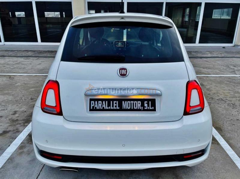 Fiat 500 1.2i ROCKSTAR 69cv con TECHO SOLAR, CUERO MIXTO, ASIENTOS DEPORTIVOS...