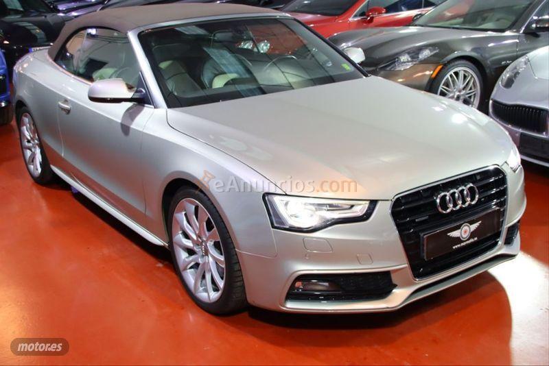 Audi A5 Cabrio 3.0 TDI 245cv quat Stro S line ed de 2014 con 139.000 Km por 21.990 EUR. en Madrid