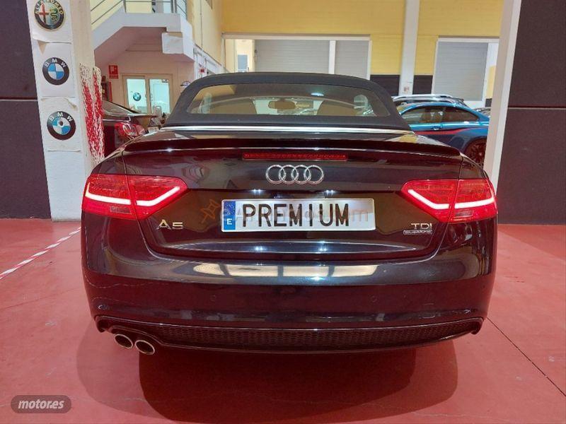 Audi A5 Cabrio 2.0 TDI clean 190CV quattr S line de 2016 con 98.000 Km por 25.990 EUR. en Madrid