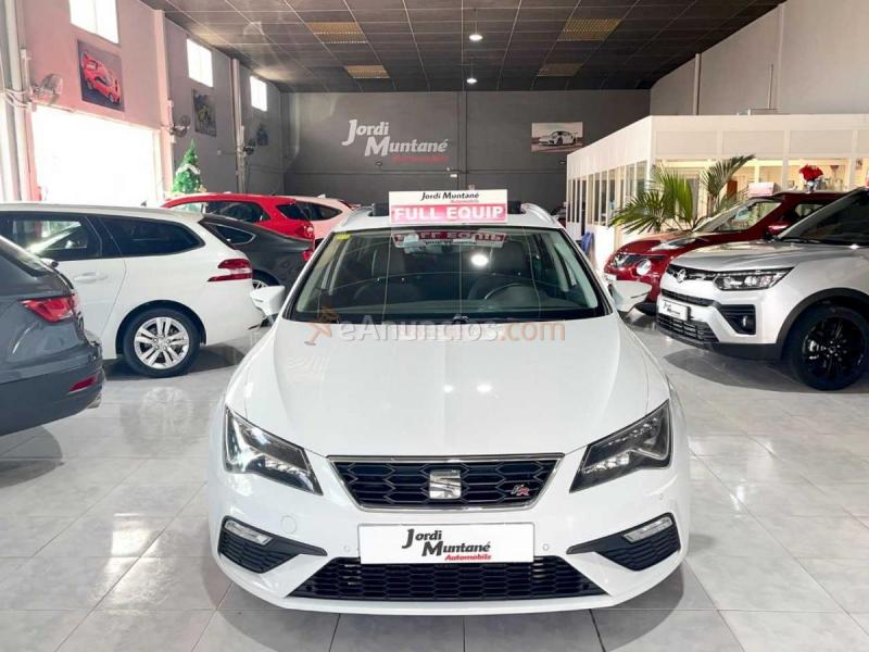 Seat Leon ST 2.0TDI 184CV.- FR .- ST-FAMILIAR .- Techo electrico + Extras .-  Muy equipado .- Vehiculo Recomendado .-
