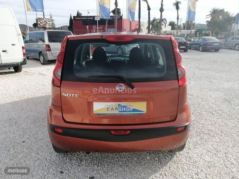 Nissan Note 5p. 1.4 ACENTA de 2007 con 141.770 Km por 3.499 EUR. en Malaga