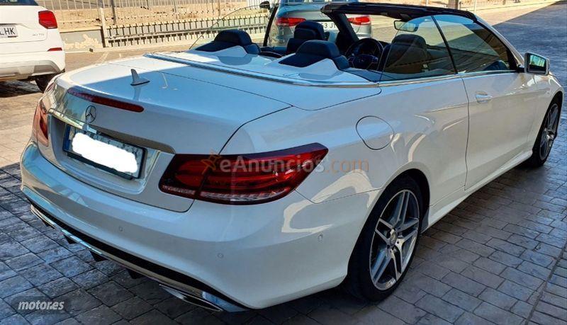 Mercedes Clase E Cabrio E 220 d de 2016 con 86.000 Km por 31.900 EUR. en Alicante