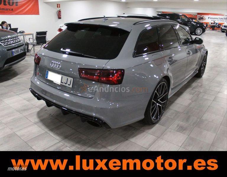 Audi A6 RS 6 perform. 4.0 TFSI quattro tiptr Av. de 2016 con 103.353 Km por 68.990 EUR. en Madrid