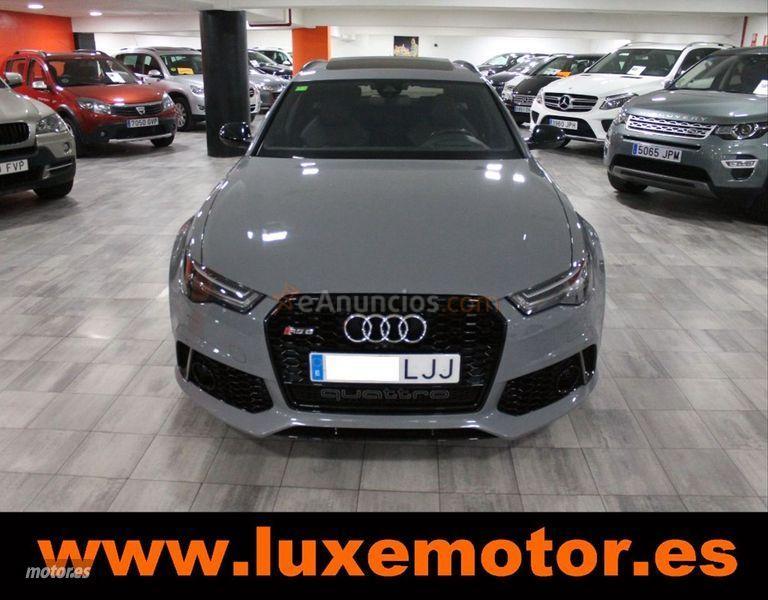 Audi A6 RS 6 perform. 4.0 TFSI quattro tiptr Av. de 2016 con 103.353 Km por 68.990 EUR. en Madrid