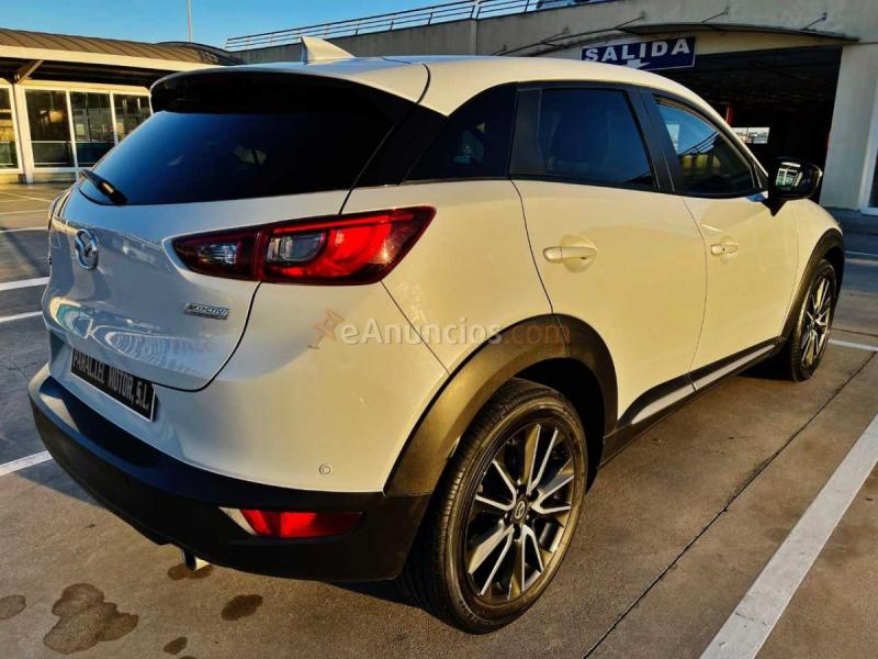 Mazda cx-3 1.5d skyavtiv luxury con cuero completo, cámara trasera, bluetooth...
