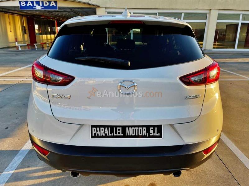 Mazda cx-3 1.5d skyavtiv luxury con cuero completo, cámara trasera, bluetooth...