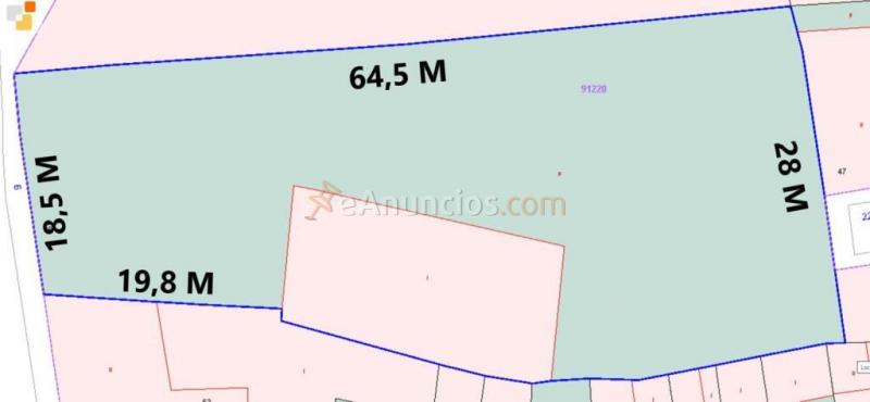 Gran solar de 1637 m2 ubicado en una de las principales vías centrales