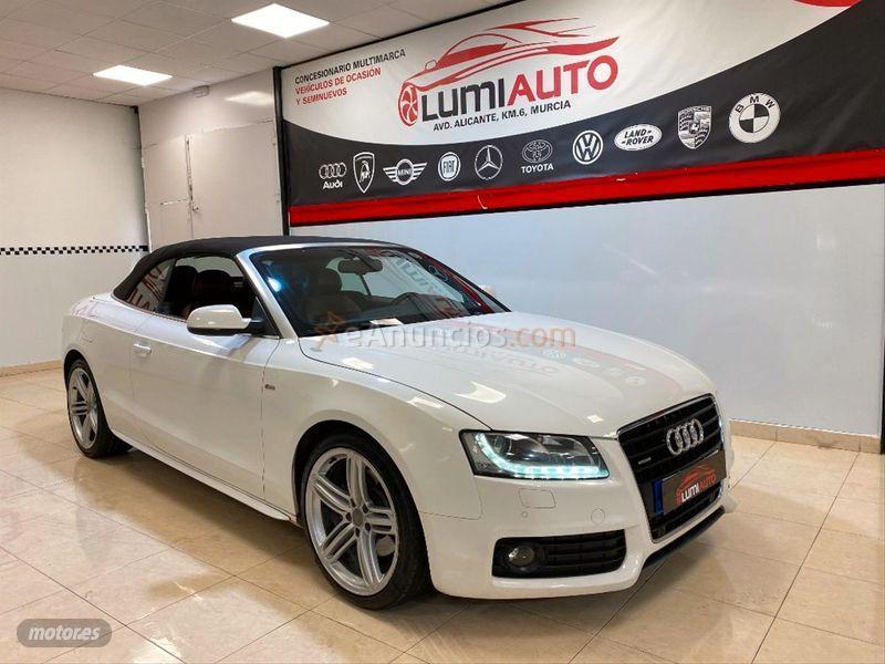 Audi A5 Cabrio 3.0 TDI 240cv DPF quattro Stronic de 2010 con 130.000 Km por 18.500 EUR. en Murcia