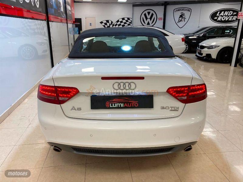 Audi A5 Cabrio 3.0 TDI 240cv DPF quattro Stronic de 2010 con 130.000 Km por 18.500 EUR. en Murcia