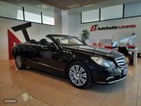 Mercedes Clase E Cabrio E 200 CGI BE Avantgarde de 2010 con 122.500 Km por 19.999 EUR. en Alicante