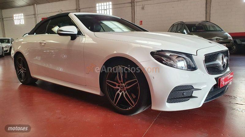 Mercedes Clase E Cabrio E 220 d de 2018 con 65.000 Km por 43.999 EUR. en Zaragoza