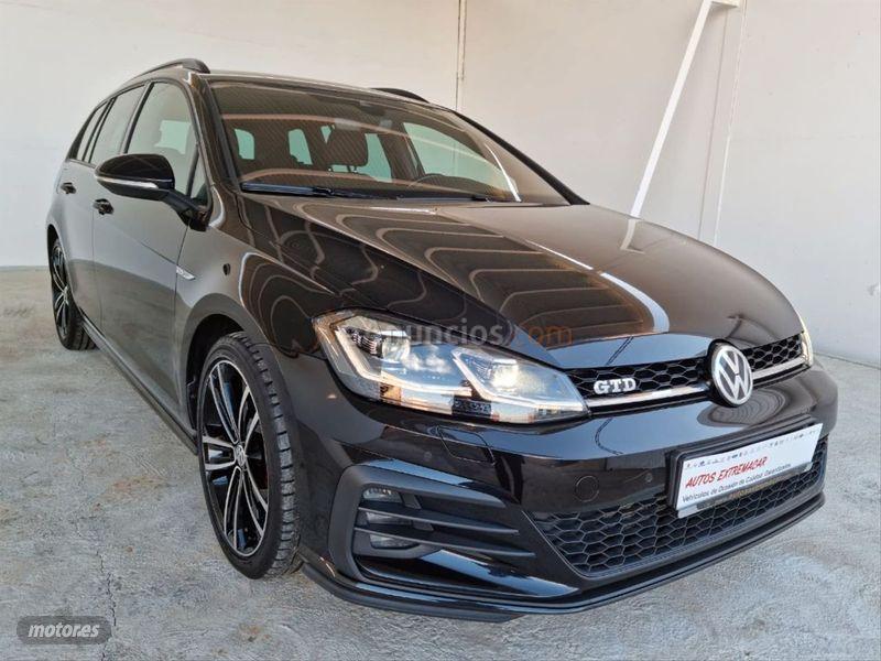 Volkswagen Golf GTD 2.0 TDI 135kW 184CV DSG Variant de 2017 con 142.896 Km por 18.999 EUR. en Badajoz