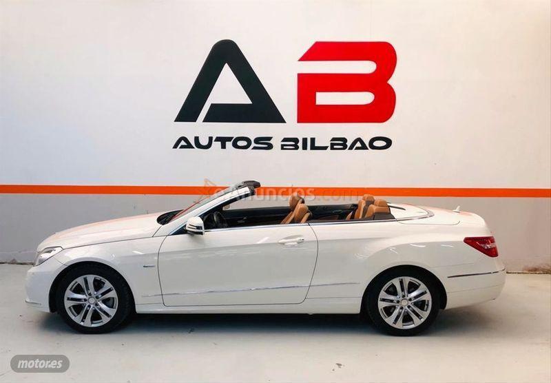 Mercedes Clase E Cabrio E 220 CDI BE Avantgarde de 2012 con 75.000 Km por 21.500 EUR. en Vizcaya