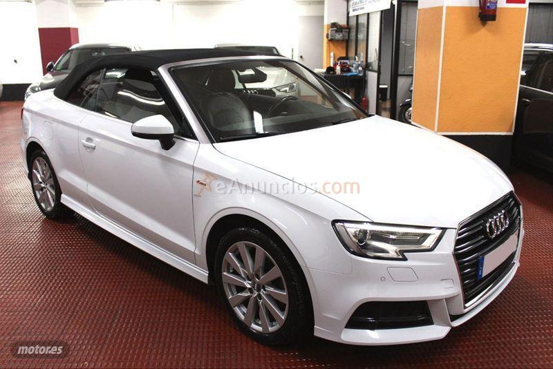 Audi A3 S line edition 1.6 TDI Cabrio de 2016 con 120.000 Km por 20.499 EUR. en Madrid