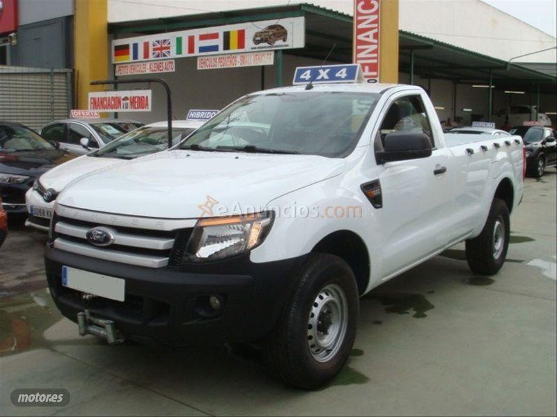 Ford Ranger 2.2 TDCi 150cv 4x4 Cabina Sencilla XL de 2015 con 125.020 Km por 17.500 EUR. en Malaga