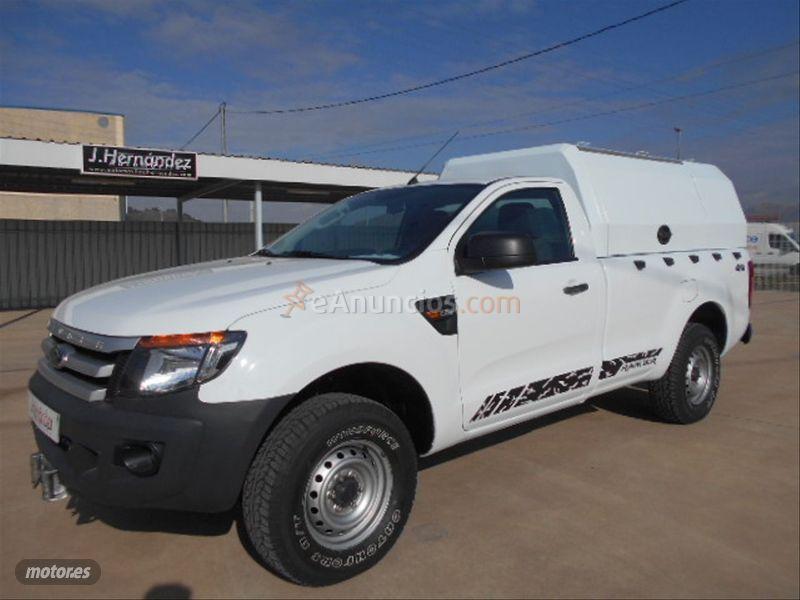 Ford Ranger 2.2 TDCi 150cv 4x4 Cabina Sencilla XL de 2015 con 101.000 Km por 18.500 EUR. en Murcia